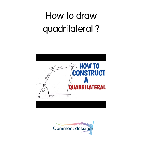 How to draw quadrilateral How to draw